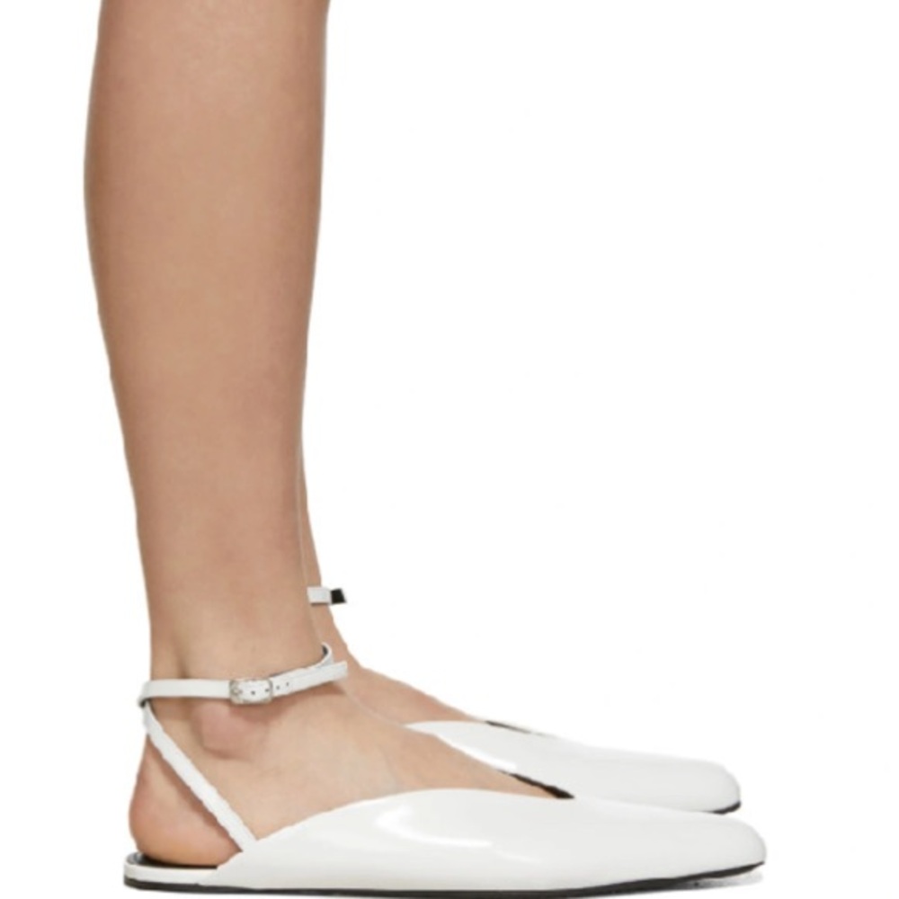 Authentic Balenciaga Round Strappy Ballet Flats
